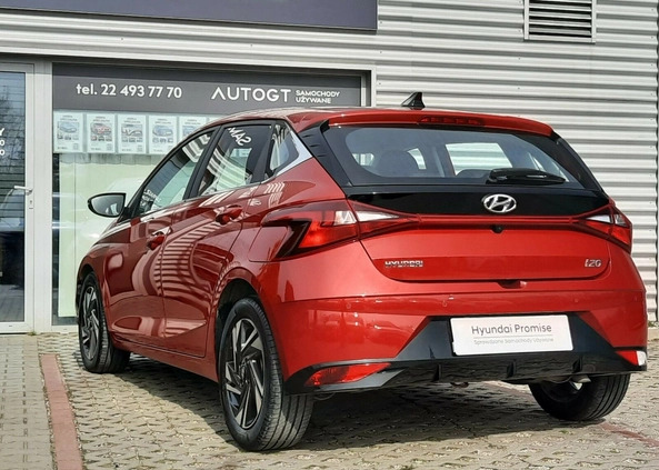 Hyundai i20 cena 69900 przebieg: 44258, rok produkcji 2022 z Kalisz małe 466